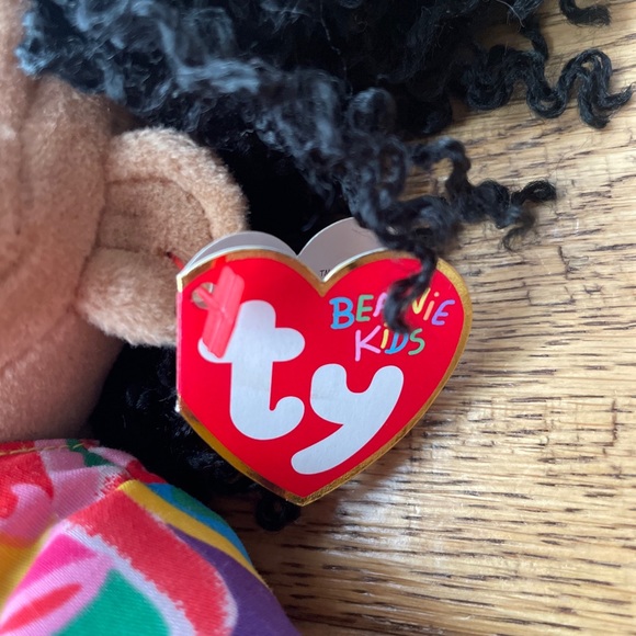 SOLD TY Beanie Kid - CALYPSO (10 inch) - New Stuffed Doll Toy (no shorts) - Picture 3 of 4